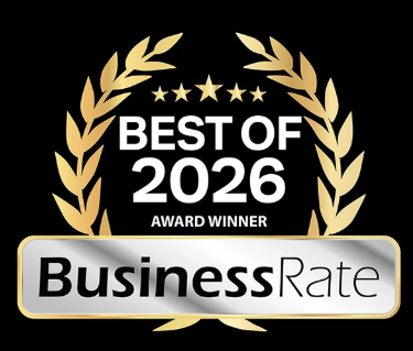BusinessRate Best of 2026 award emblem